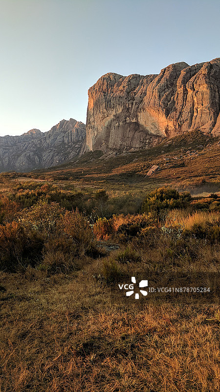 偏远山景图片素材