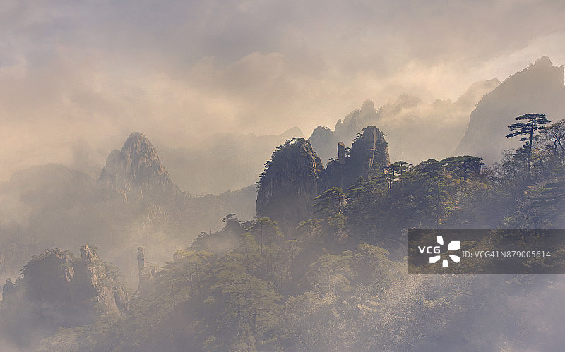 黄山联合国教科文组织世界遗产中心图片素材