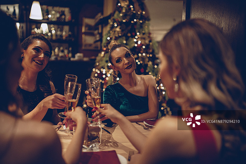 美丽的优雅女士图片素材