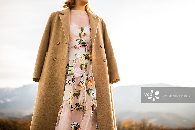 女性波西米亚风格图片素材