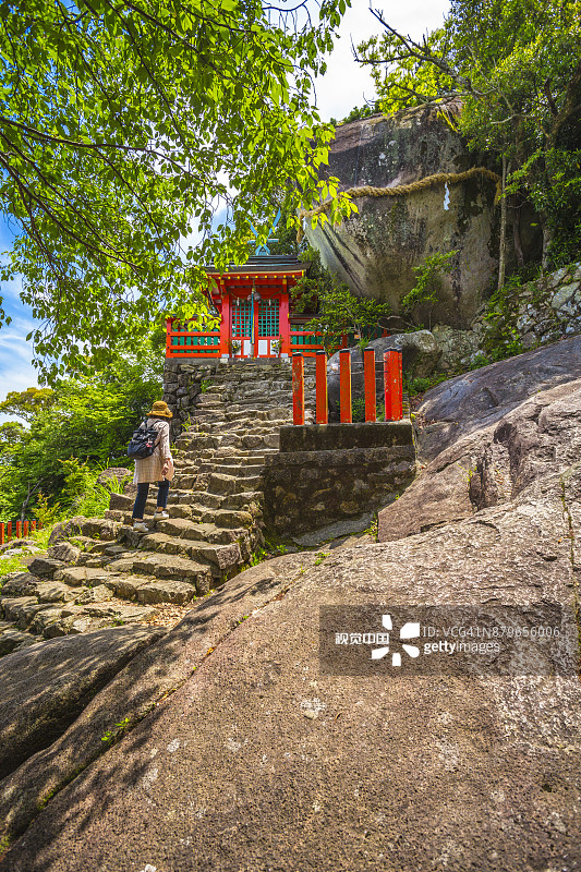 日本熊野古道朝圣路线图片素材