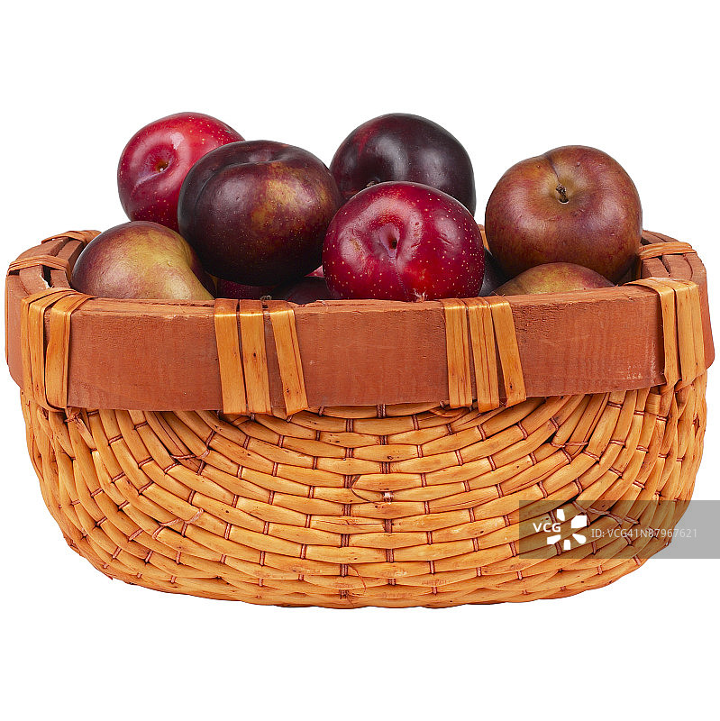 篮子里的苹果图片素材