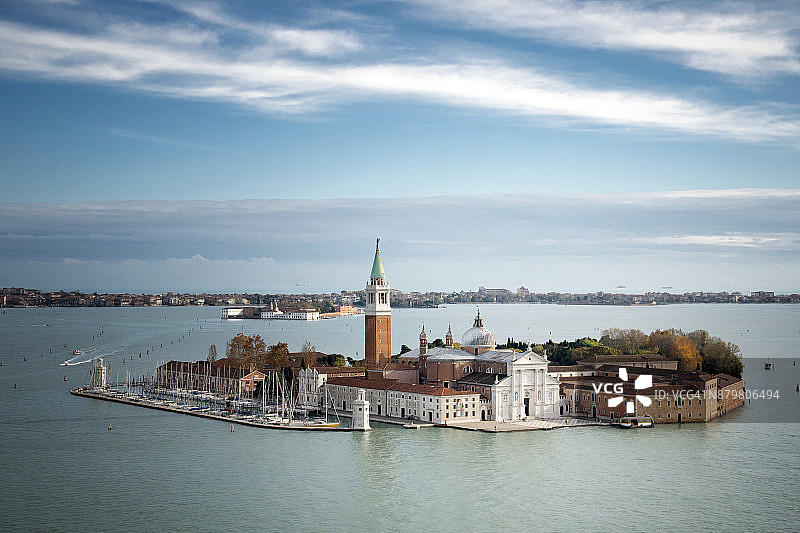 意大利威尼斯圣乔治马焦雷教堂图片素材