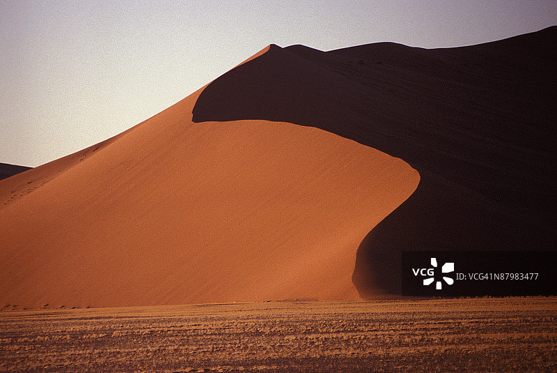 纳米比亚纳米布-诺克卢夫特沙漠沙丘图片素材