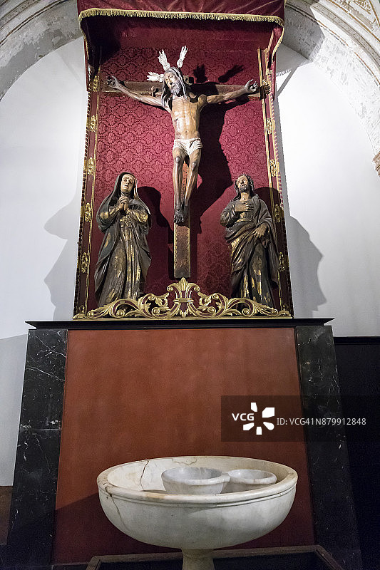 西班牙塞维利亚抹大拉教堂图片素材