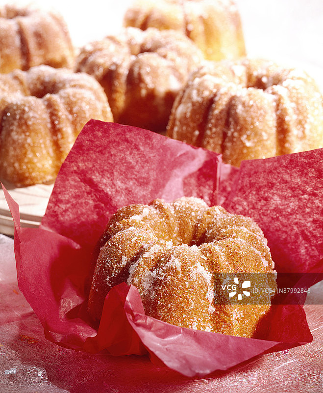 迷你奶油蛋糕图片素材