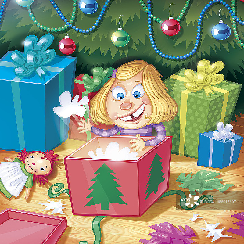 圣诞节礼物图片素材