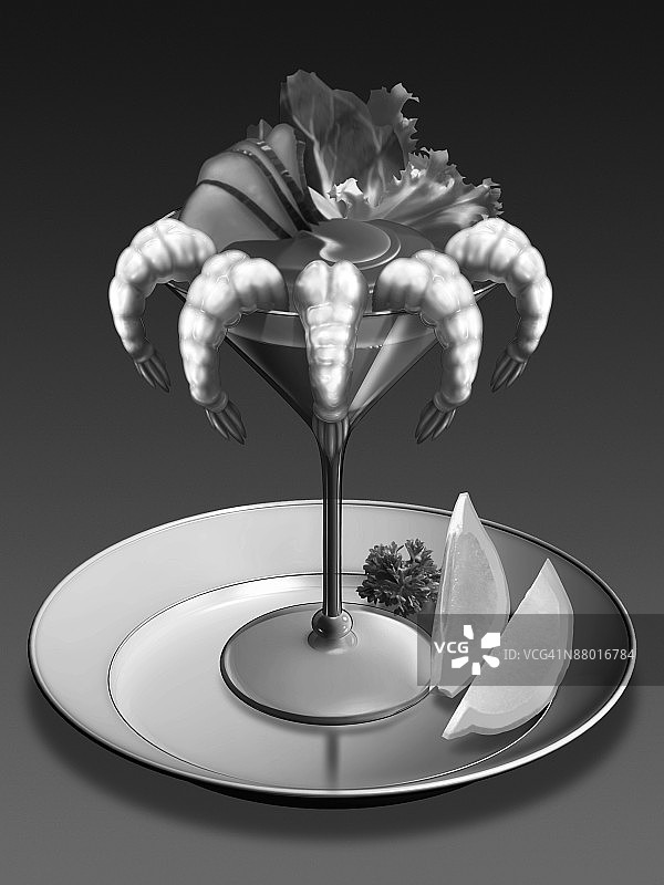 在黑色背景下用玻璃杯倒酒图片素材