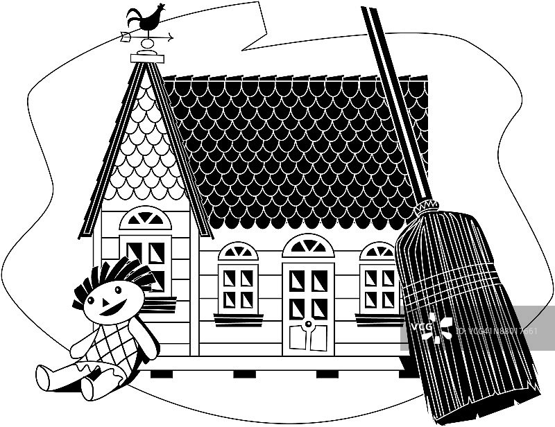 快乐的孩子在后院玩耍图片素材