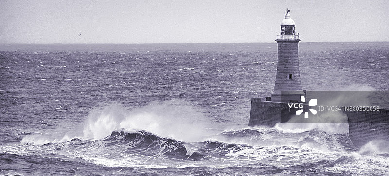 泰恩茅斯码头图片素材