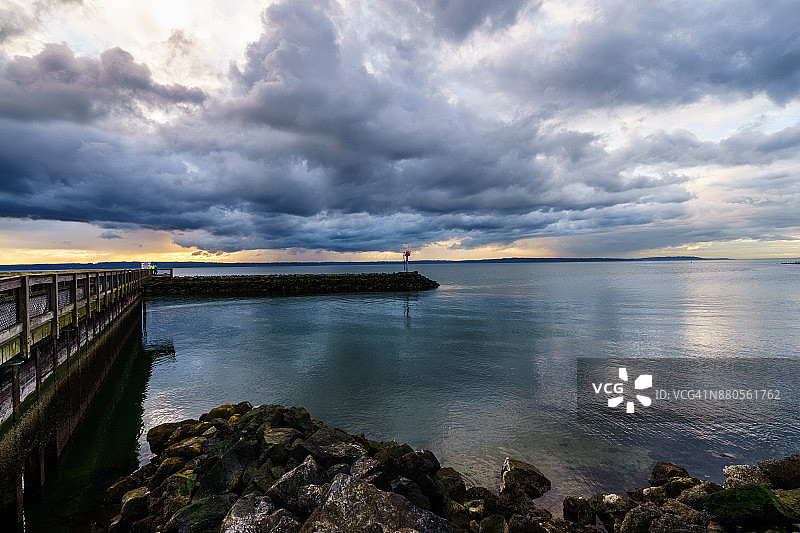 码头边图片素材