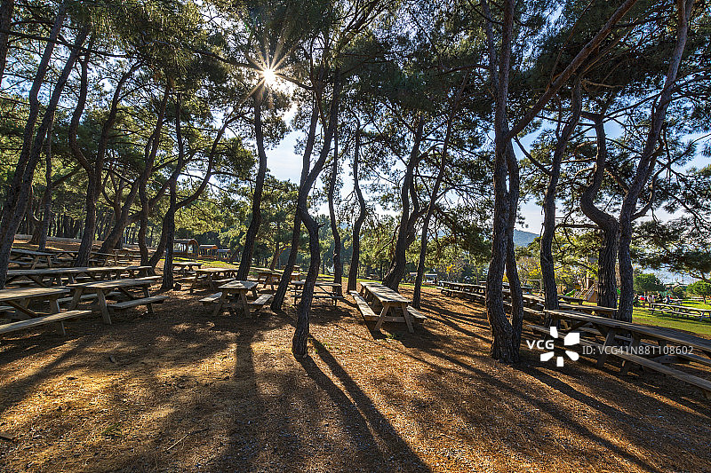 马尔马拉海的王子群岛，伊斯坦布尔，土耳其图片素材