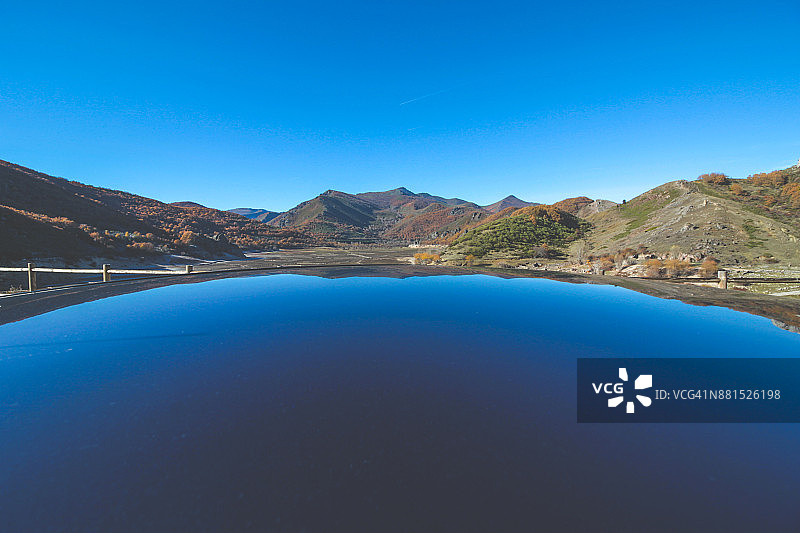 倒影景观图片素材