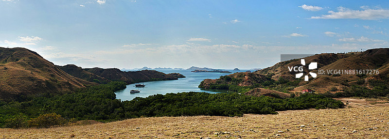 科莫多国家公园全景图片素材