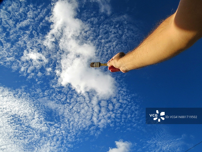 天空画作图片素材