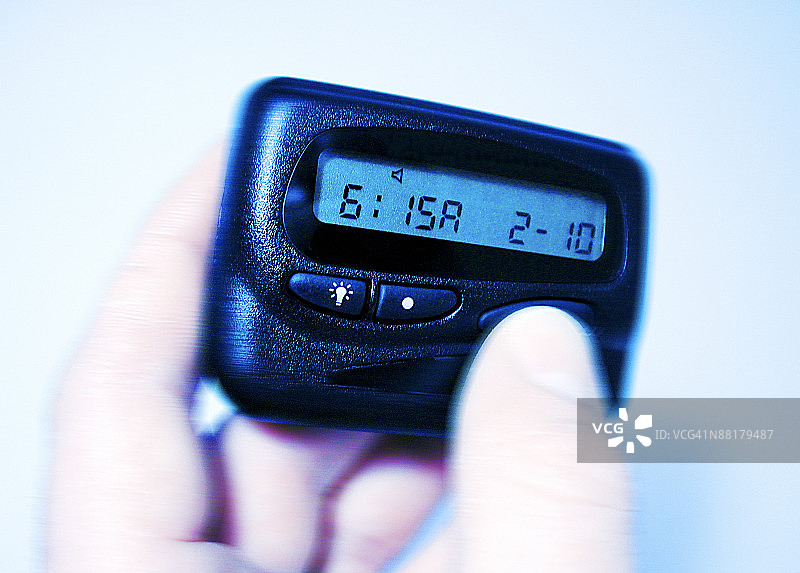 手持传呼机图片素材