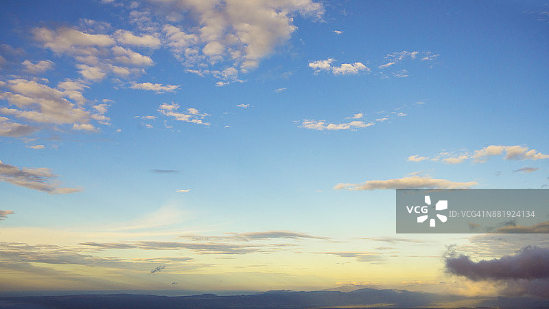 哥斯达黎加清晨美丽的天空图片素材