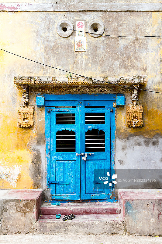 第乌岛上的传统建筑图片素材