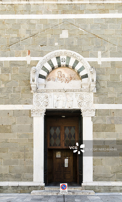 意大利中部托斯卡纳卢卡市，九月图片素材