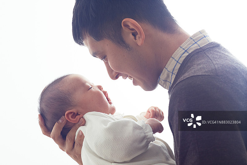 爸爸和宝宝图片素材