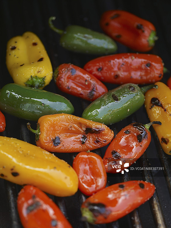 烤辣椒图片素材