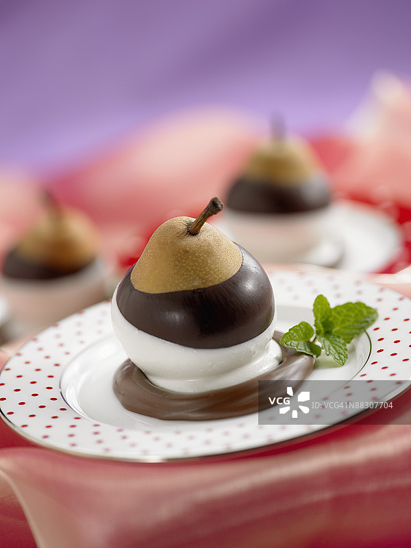 梨甜点图片素材