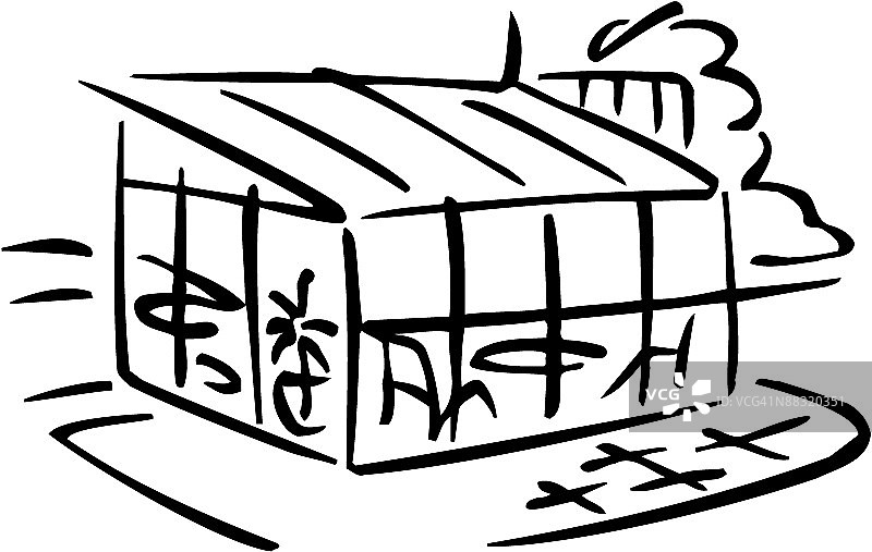 阳光房增建图片素材