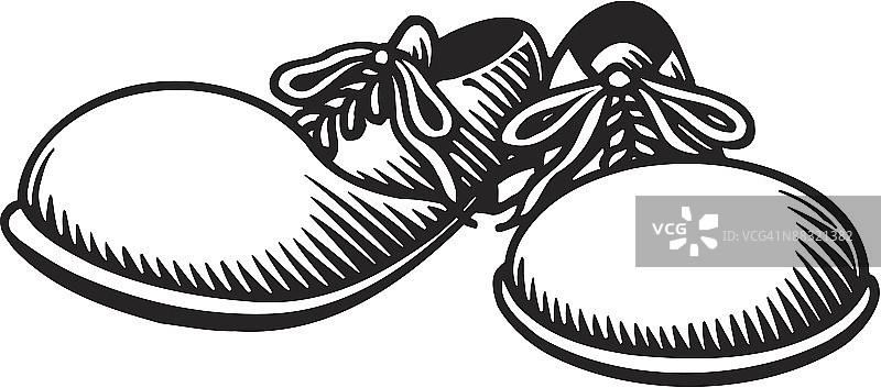 小丑鞋图片素材