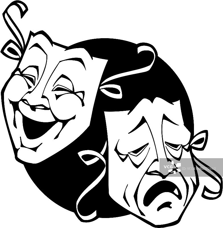 戏剧面具图片素材