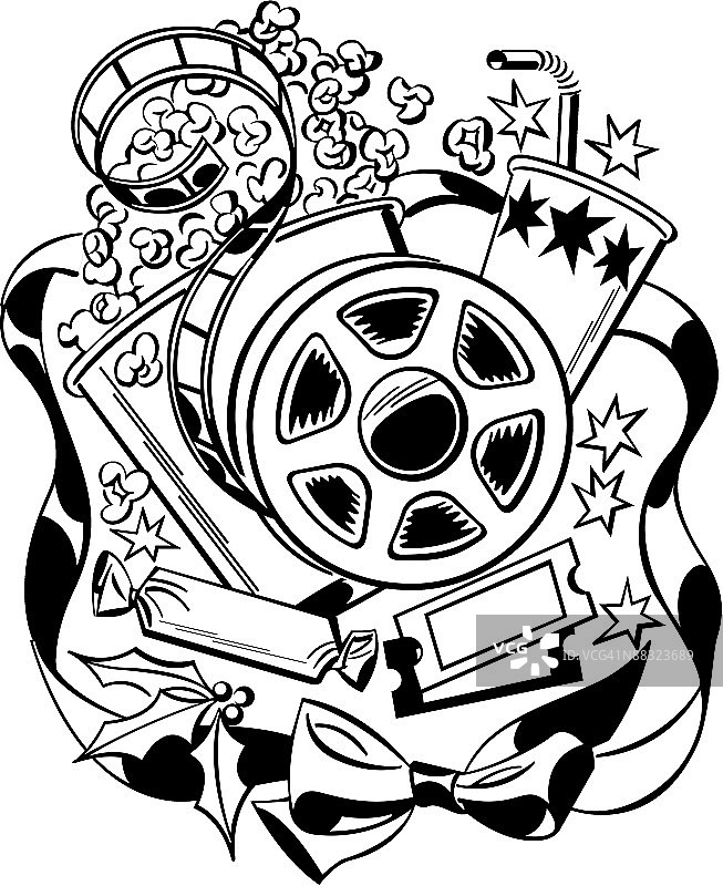 电影院元素图片素材