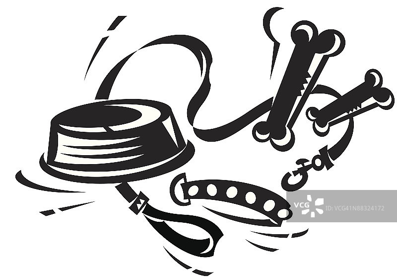 狗狗用品：善待您的狗狗，小狗装备图片素材