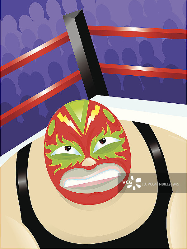 摔跤手图片素材