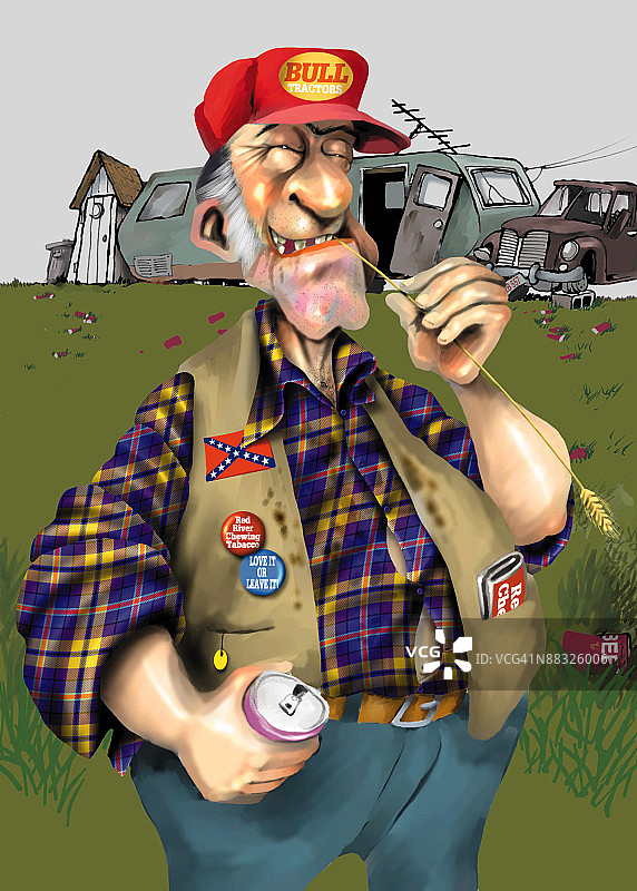 乡村风格的“公牛”彩色低分辨率图片图片素材