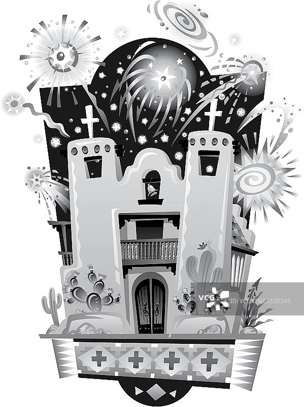 五月五日节庆祝活动，灰度图片素材