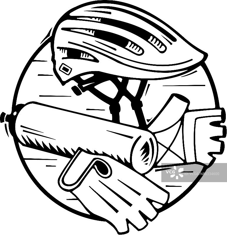 骑行元素图片素材