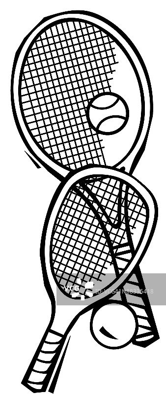 网球球拍和球，壁球球拍和球 "所有的喧嚣是关于什么的" 发球图片素材