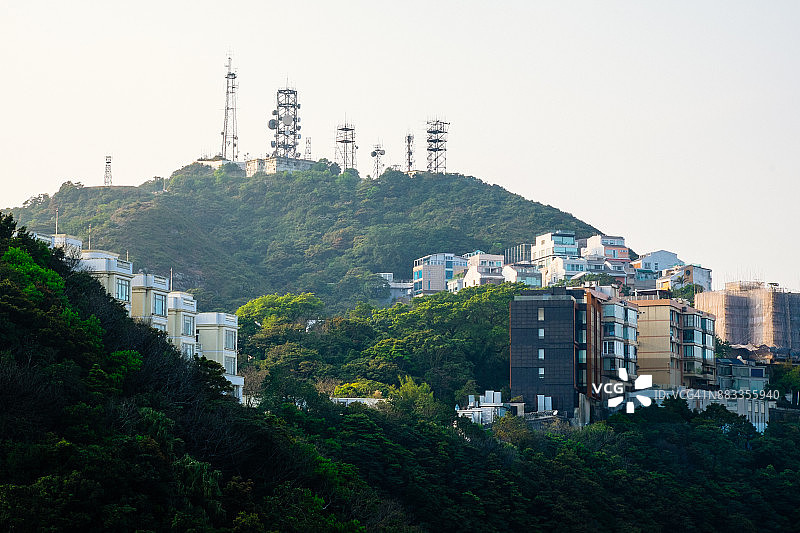 香港高端住宅楼盘图片素材
