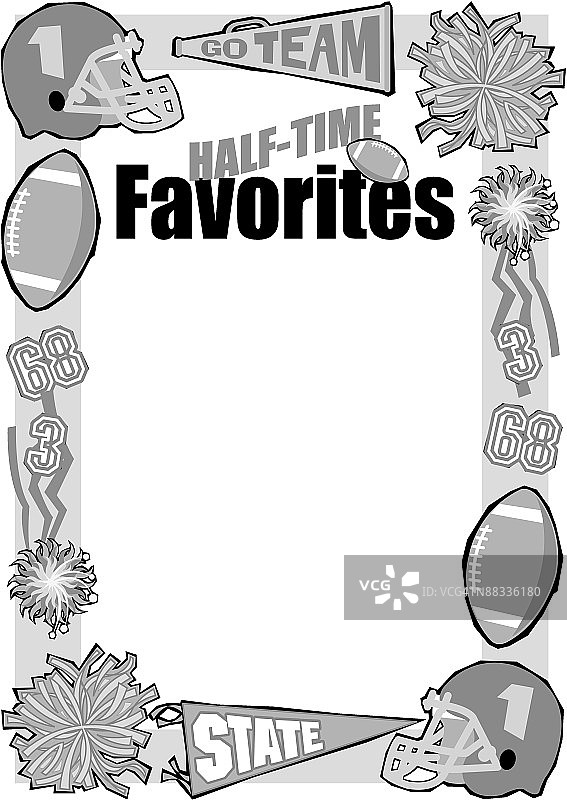 中场精选：足球元素图片素材