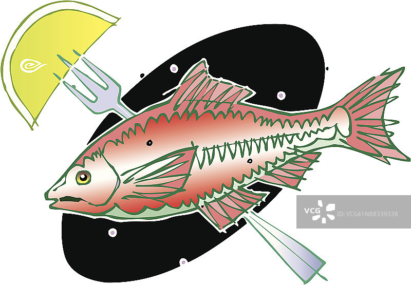 彩色海鲜图片素材