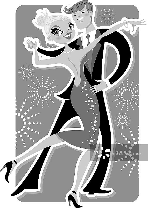 跳舞两图片素材