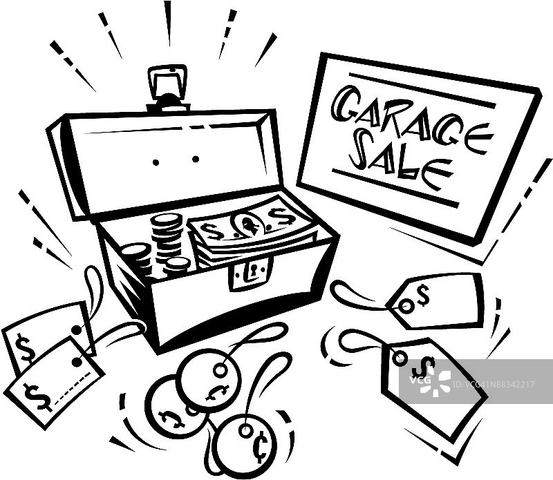 旧货出售元素图片素材