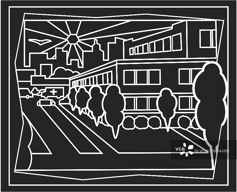 医院急诊图片素材