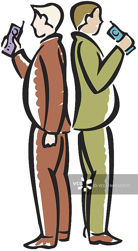 使用手机的商务人士图片素材