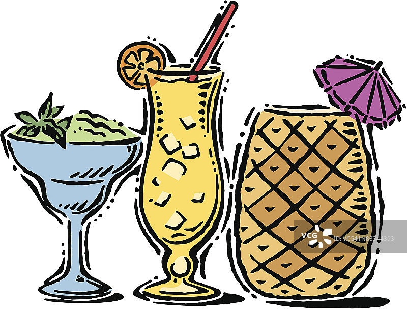 热带饮品图片素材