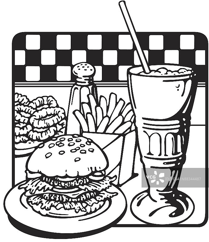 快餐食品图片素材