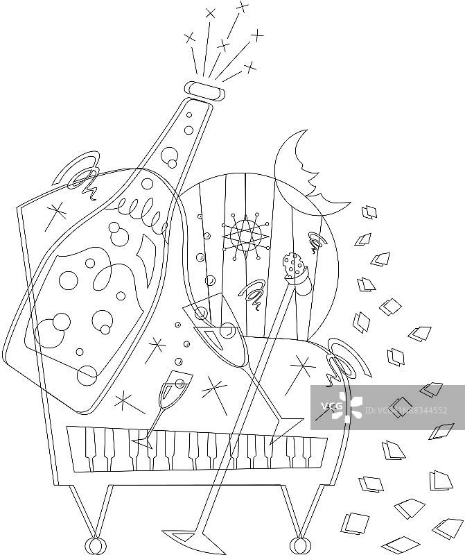 节日主题蒙太奇图片素材