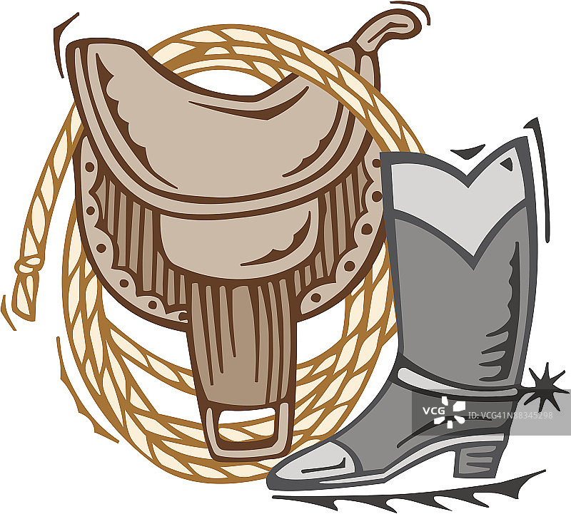 西方元素，彩色，Illustrator Ver. 3，分组元素图片素材