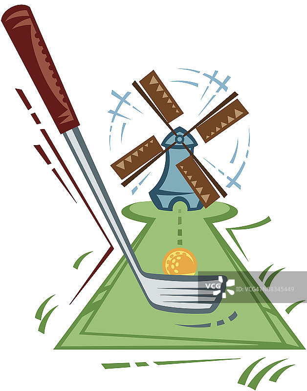 迷你高尔夫图片素材