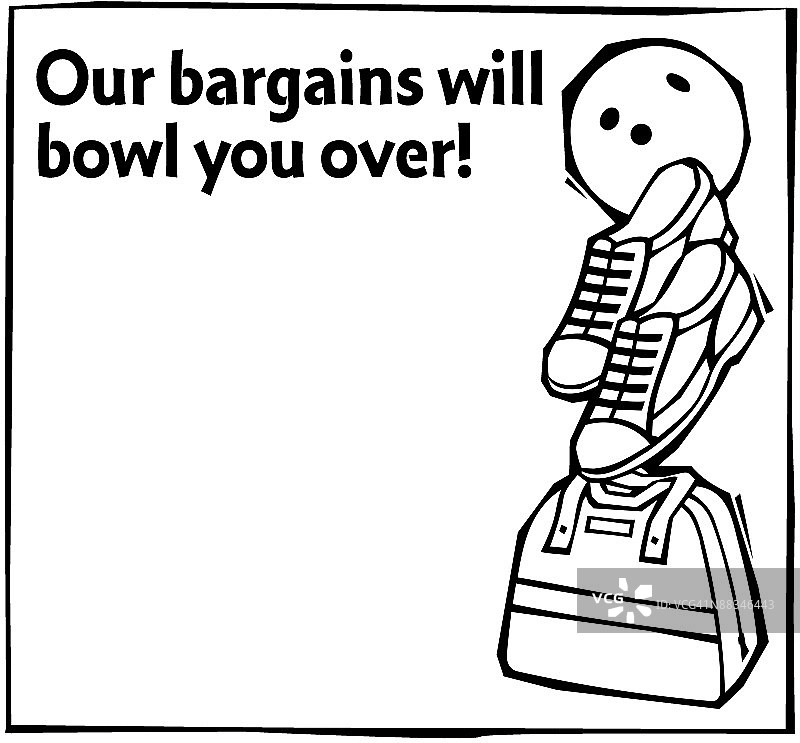 边框标题，保龄球元素促销优惠图片素材