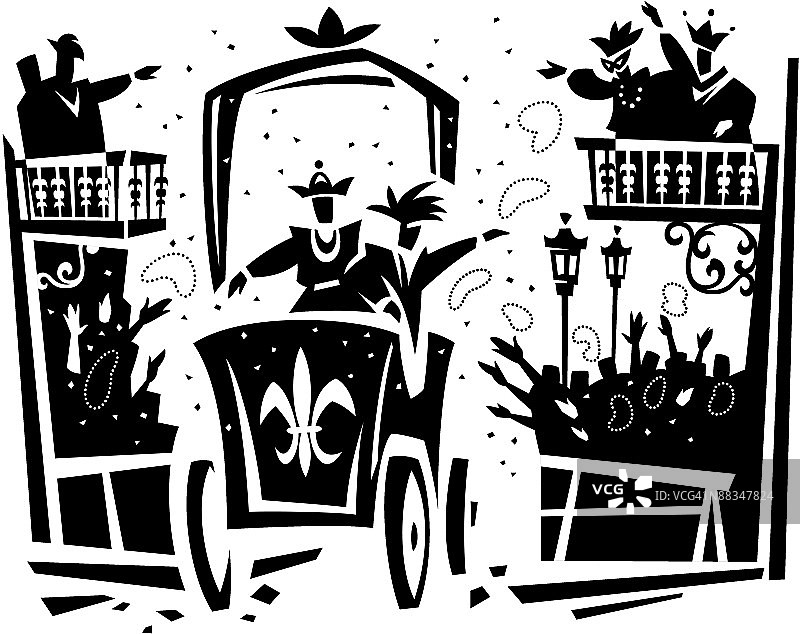 狂欢节游行图片素材